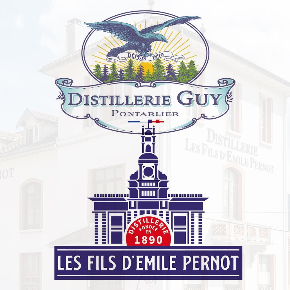 logos Distillerie Guy et Les Fils d'Émile Pernot